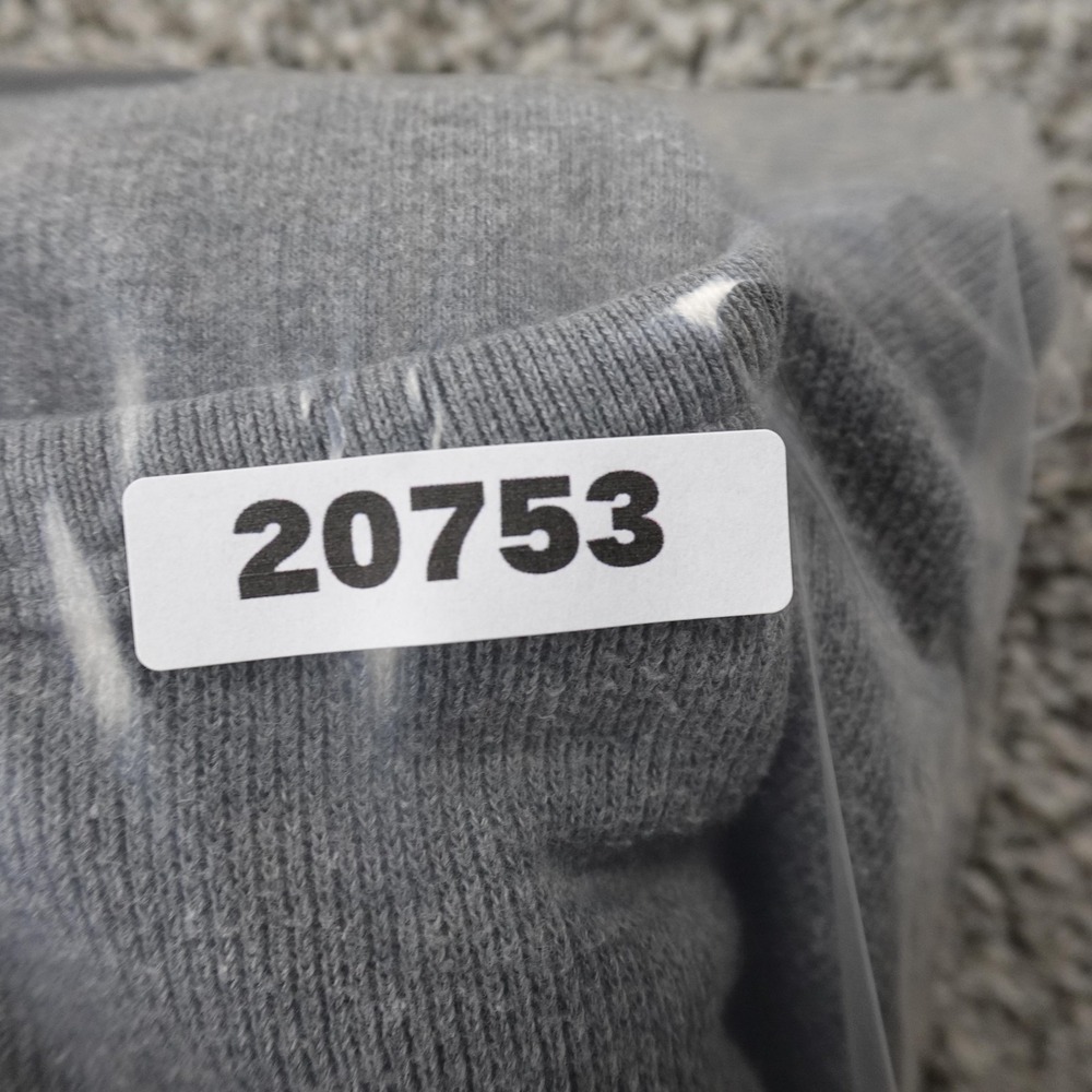 Eddie Bauer Sweater Mens M Gray Knit Thermal Crewneck Pullover Outdoor Hiking - Picture 9 of 9